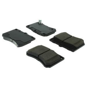 Centric Posi Quiet™ Semi-Metallic Front Disc Brake Pads for Ford Escort - 104.04730
