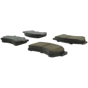 Centric Posi Quiet™ Semi-Metallic Front Disc Brake Pads for 2010 Ford Fusion - 104.11640