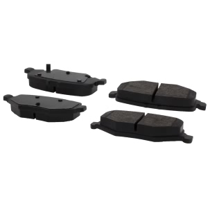 Centric Posi Quiet™ Semi-Metallic Rear Disc Brake Pads for 2015 Lincoln MKS - 104.16120