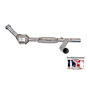 DEC Standard Direct Fit Catalytic Converter and Pipe Assembly for Ford E-150 Econoline - FOR20654