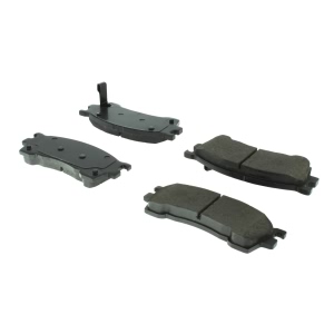 Centric Posi Quiet™ Semi-Metallic Front Disc Brake Pads for 1994 Ford Probe - 104.06370