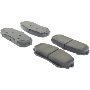 Centric Premium Ceramic Front Disc Brake Pads for 2012 Ford Edge - 301.12580